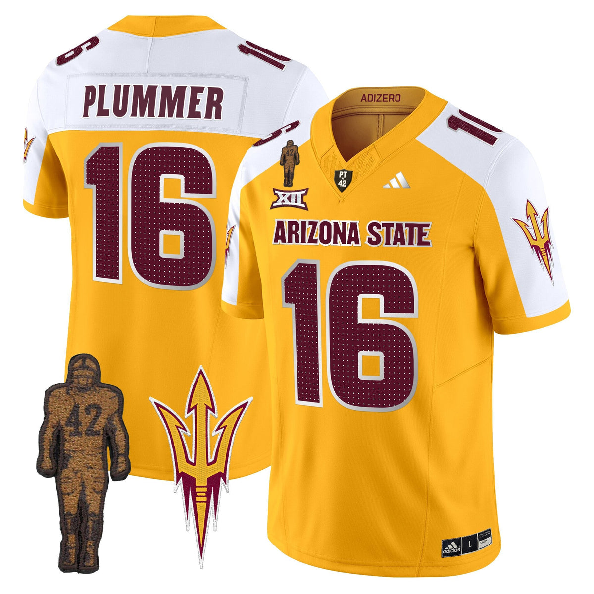 Men's Arizona State Sun Devils 2024 Pat Tillman Honoring Patch Vapor Limited Jersey V2 - All Stitched - image 13
