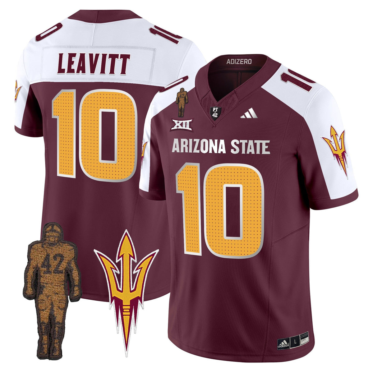 Men's Arizona State Sun Devils 2024 Pat Tillman Honoring Patch Vapor Limited Jersey V2 - All Stitched - image 26