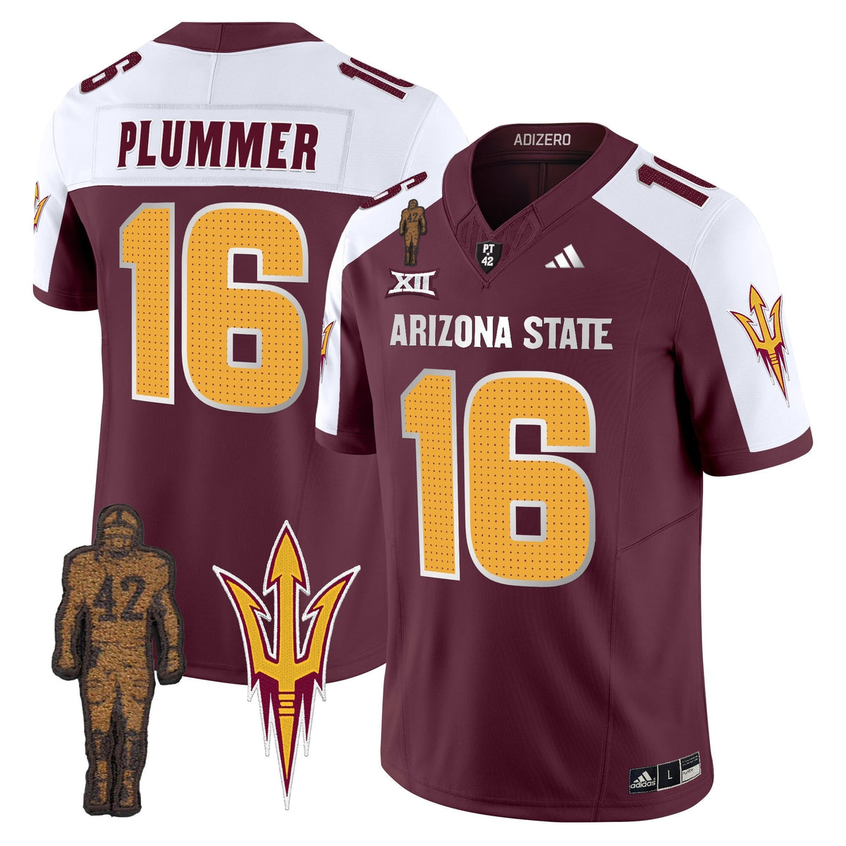 Men's Arizona State Sun Devils 2024 Pat Tillman Honoring Patch Vapor Limited Jersey V2 - All Stitched - image 29
