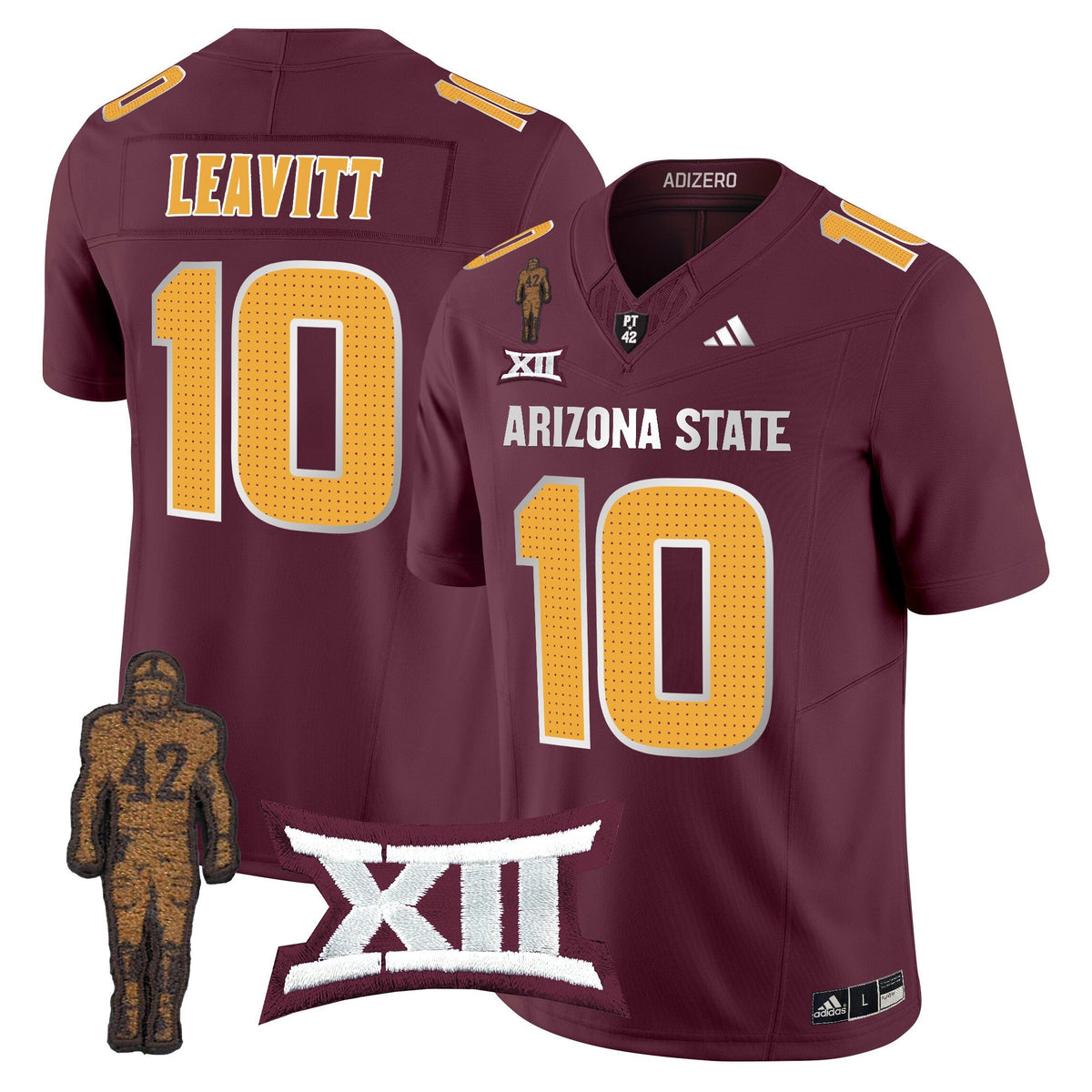Men's Arizona State Sun Devils 2024 Pat Tillman Honoring Patch Vapor Limited Jersey V2 - All Stitched - image 34