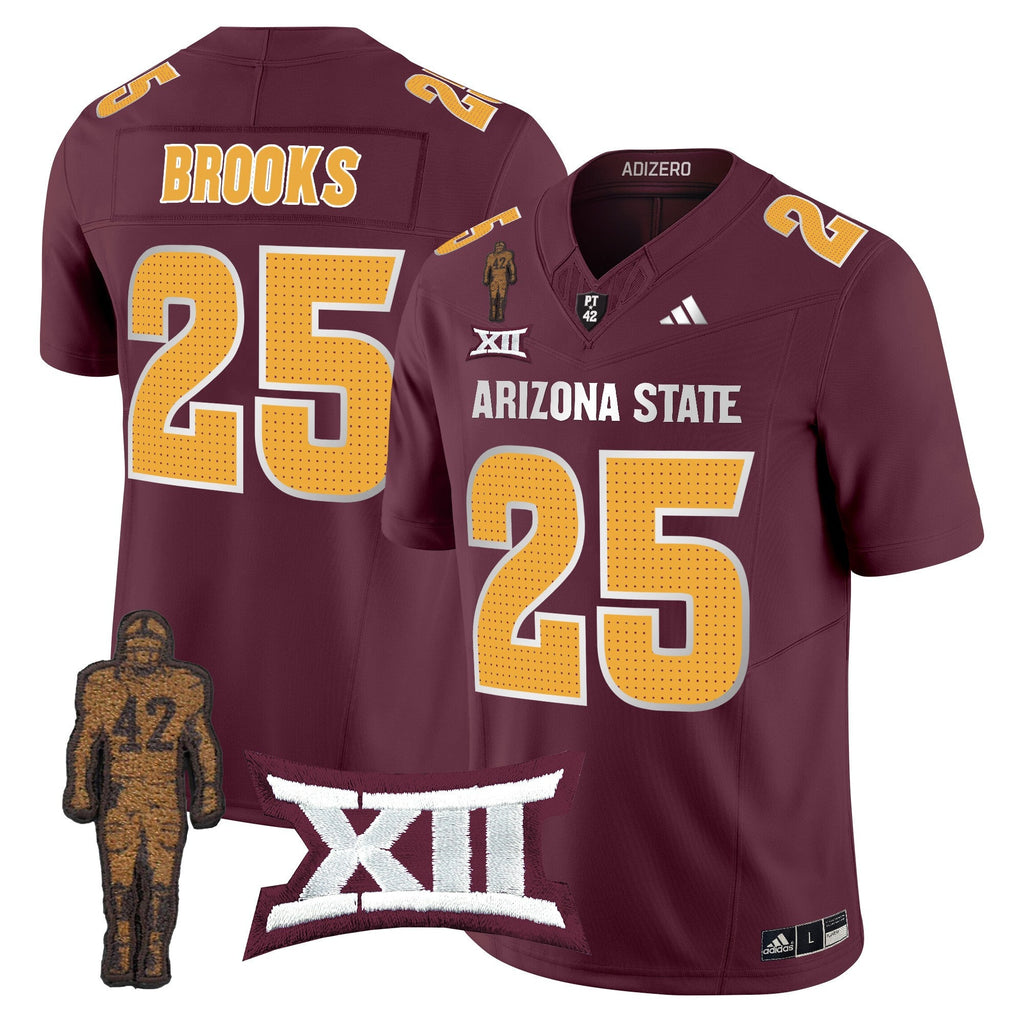 Men's Arizona State Sun Devils 2024 Pat Tillman Honoring Patch Vapor Limited Jersey V2 - All Stitched - image 38