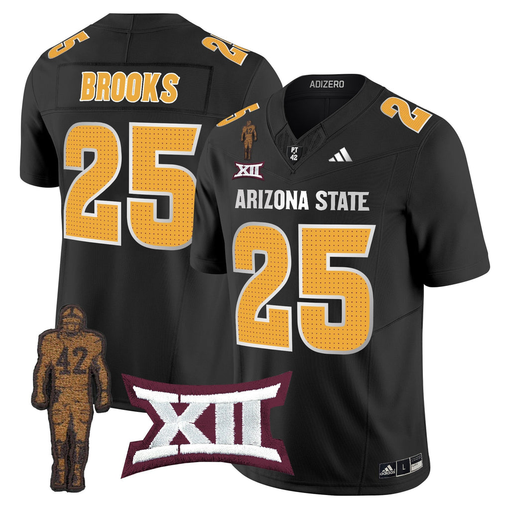 Men's Arizona State Sun Devils 2024 Pat Tillman Honoring Patch Vapor Limited Jersey V2 - All Stitched - image 46