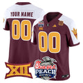 Arizona State Sun Devils 2025 Peach Bowl Vapor Limited Custom Jersey - All Stitched - image 1