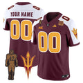 Arizona State Sun Devils 2024 Pat Tillman Honoring Patch Vapor Limited Custom Jersey - All Stitched - image 1