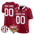 South Carolina Gamecocks 1980 Throwback Cheez-It Citrus Bowl Patch Vapor Limited Custom Jersey - All Stitched - image 1