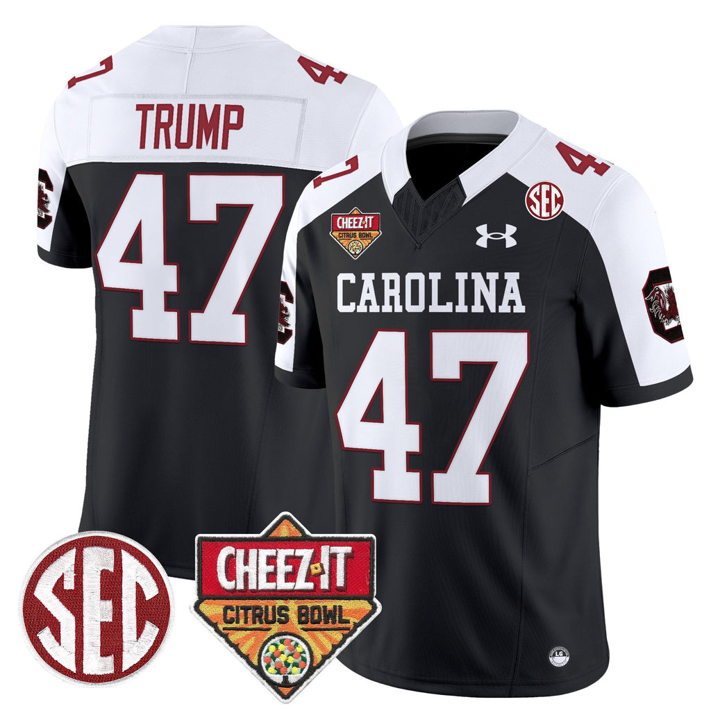 Men's South Carolina Gamecocks 1980 Throwback Cheez-It Citrus Bowl Patch Vapor Limited Jersey - All Stitched - image 39