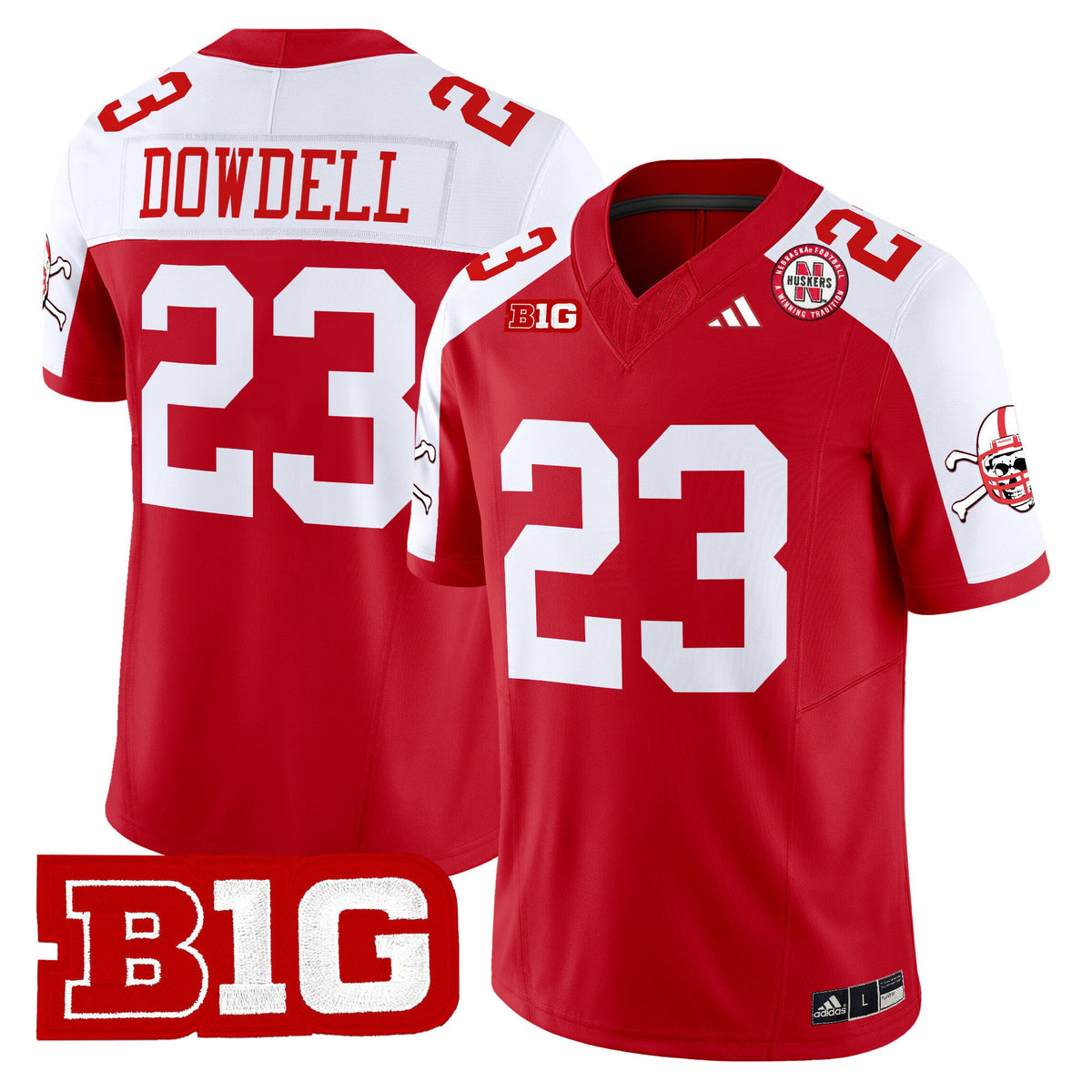 Men's Nebraska Cornhuskers 2025 Vapor Limited Jersey V2 - All Stitched - image 2