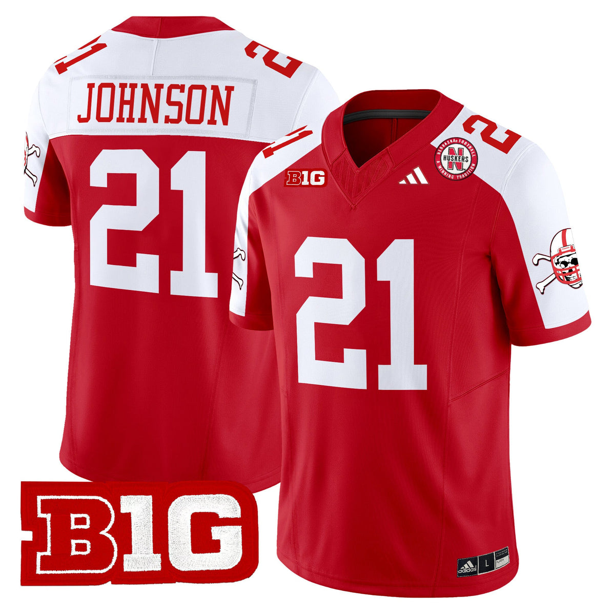Men's Nebraska Cornhuskers 2024 Vapor Limited Jersey V2 - All Stitched - image 4