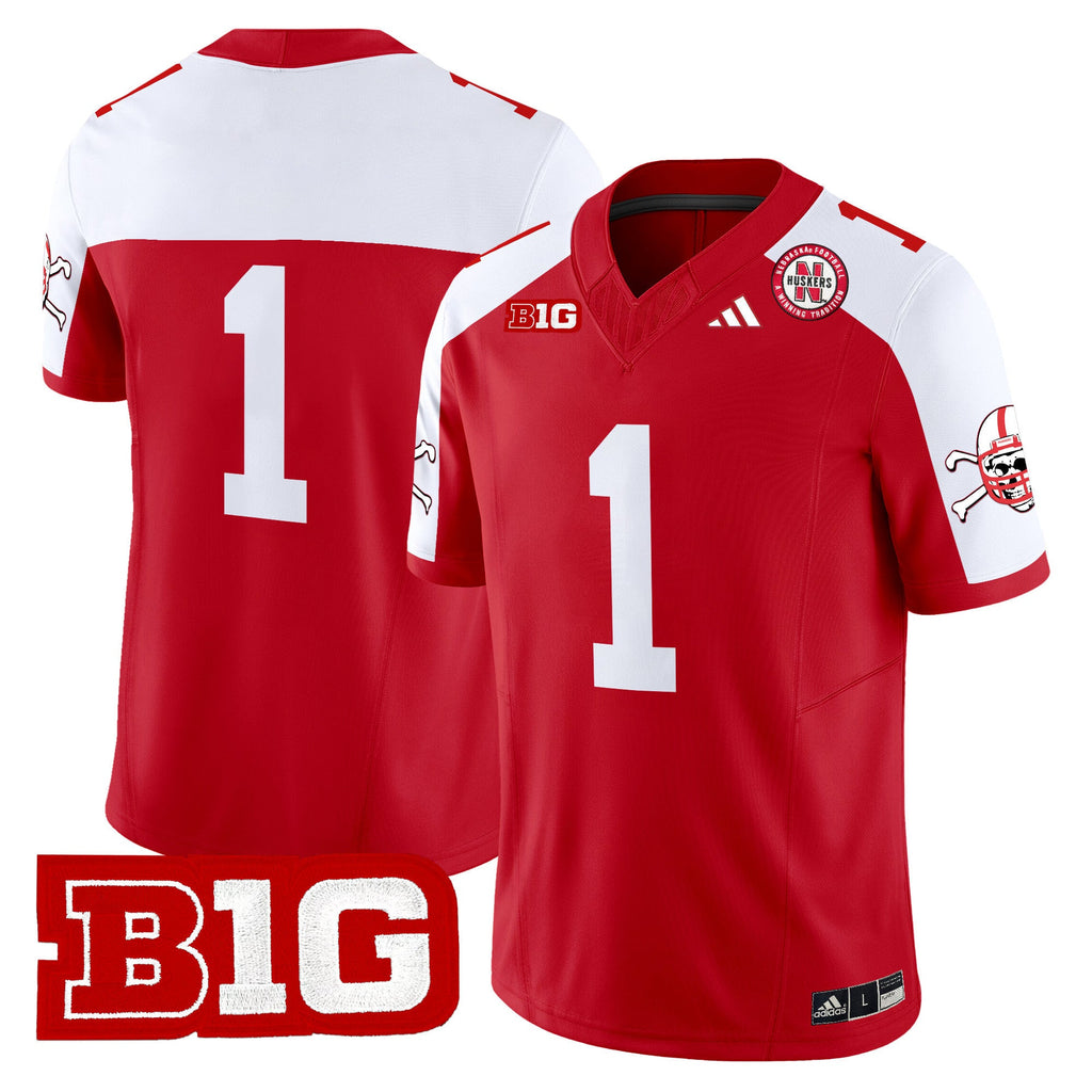 Men's Nebraska Cornhuskers 2025 Vapor Limited Jersey V2 - All Stitched - image 7