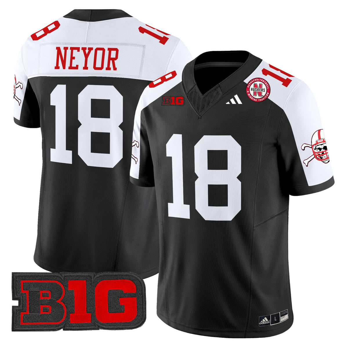 Men's Nebraska Cornhuskers 2024 Vapor Limited Jersey V2 - All Stitched - image 10