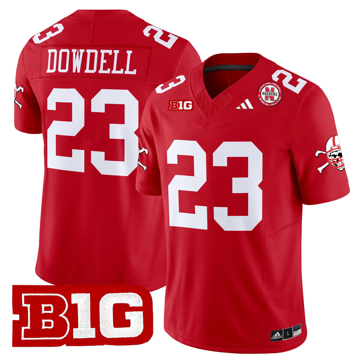 Men's Nebraska Cornhuskers 2025 Vapor Limited Jersey V2 - All Stitched - image 16
