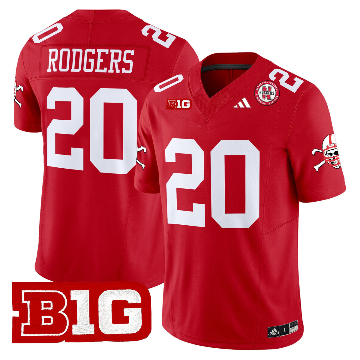 Men's Nebraska Cornhuskers 2025 Vapor Limited Jersey V2 - All Stitched - image 20