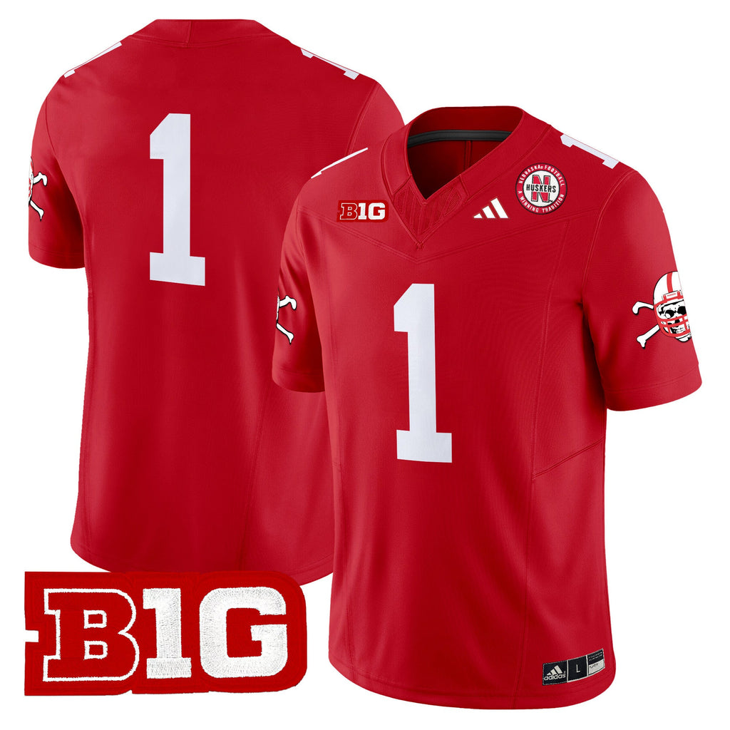Men's Nebraska Cornhuskers 2024 Vapor Limited Jersey V2 - All Stitched - image 21