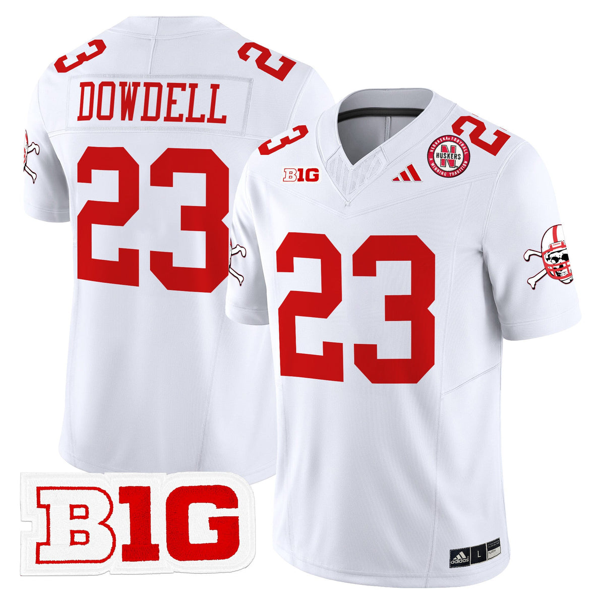 Men's Nebraska Cornhuskers 2025 Vapor Limited Jersey V2 - All Stitched - image 23