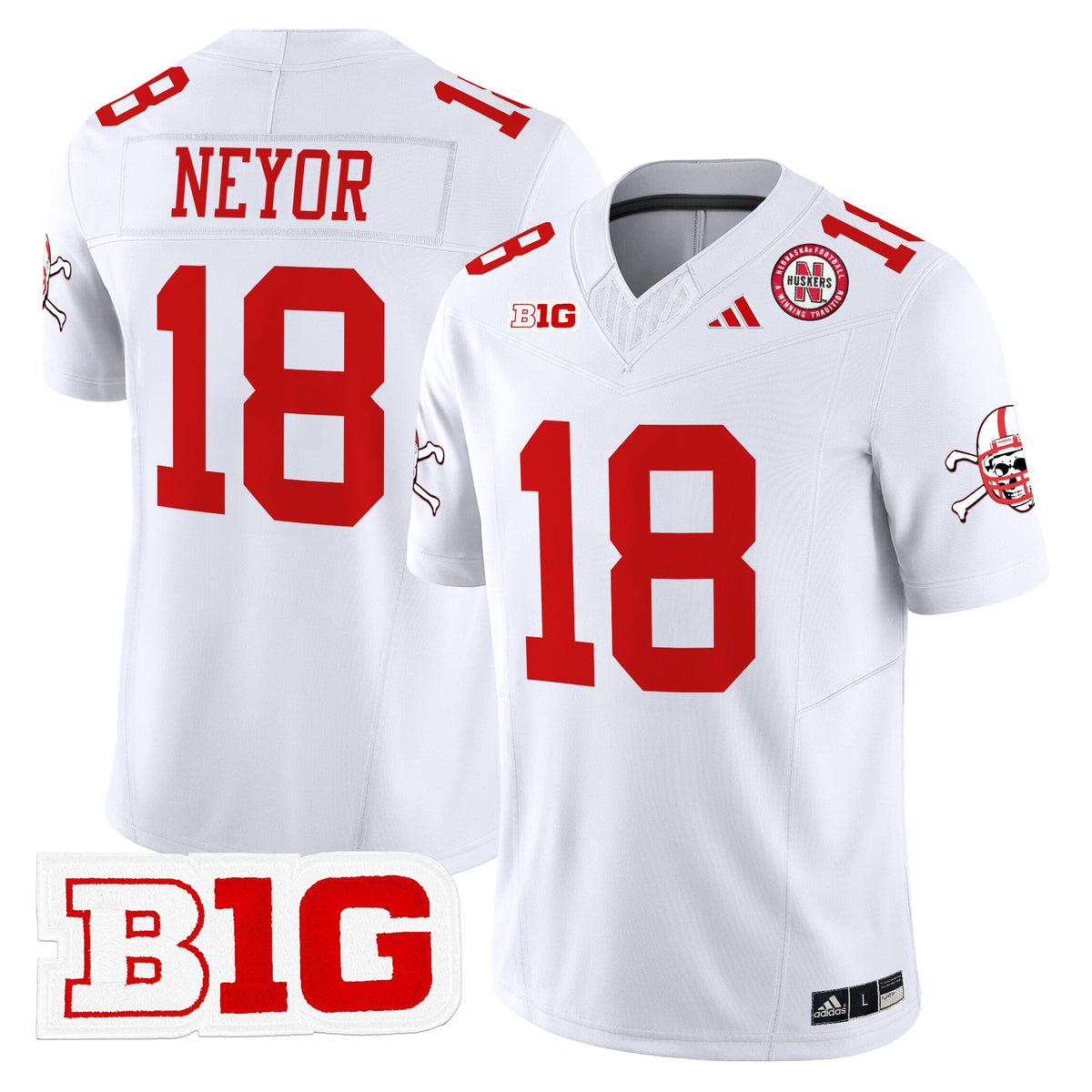 Men's Nebraska Cornhuskers 2025 Vapor Limited Jersey V2 - All Stitched - image 24