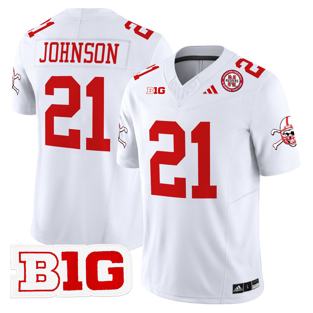 Men's Nebraska Cornhuskers 2024 Vapor Limited Jersey V2 - All Stitched - image 25