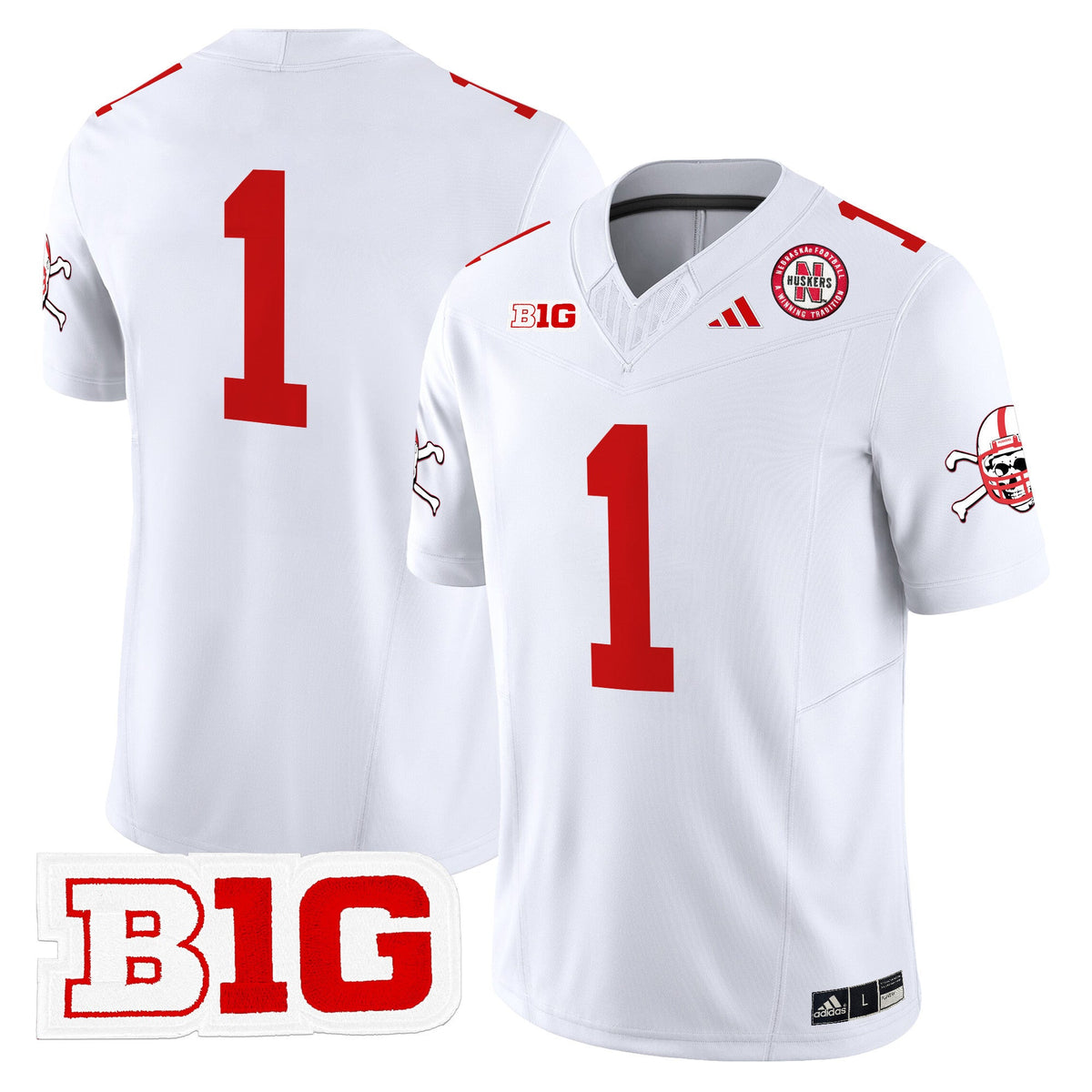 Men's Nebraska Cornhuskers 2024 Vapor Limited Jersey V2 - All Stitched - image 28