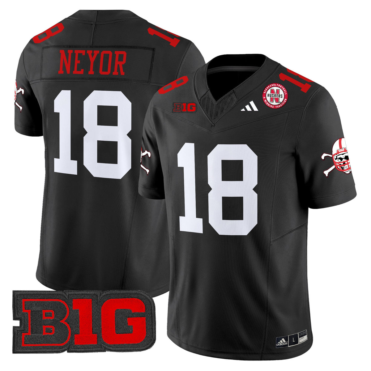 Men's Nebraska Cornhuskers 2025 Vapor Limited Jersey V2 - All Stitched - image 31
