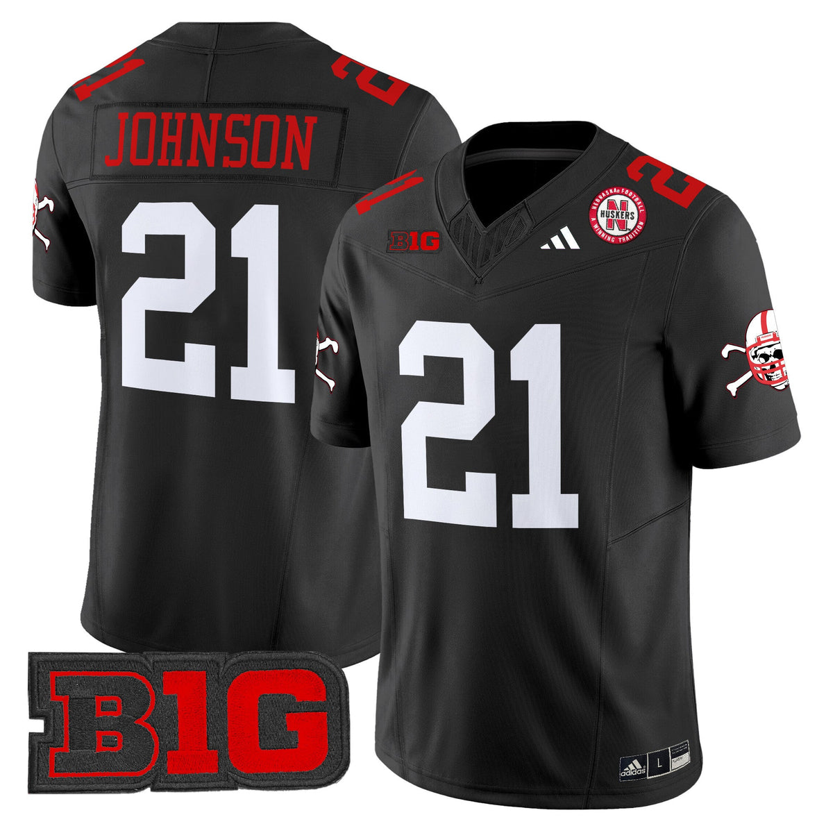 Men's Nebraska Cornhuskers 2025 Vapor Limited Jersey V2 - All Stitched - image 32