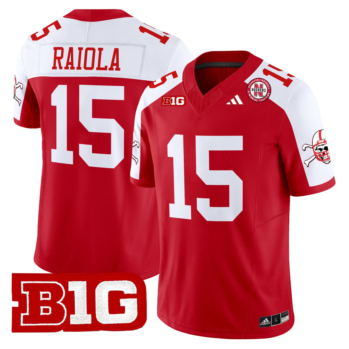 Men's Nebraska Cornhuskers 2025 Vapor Limited Jersey V2 - All Stitched - image 1