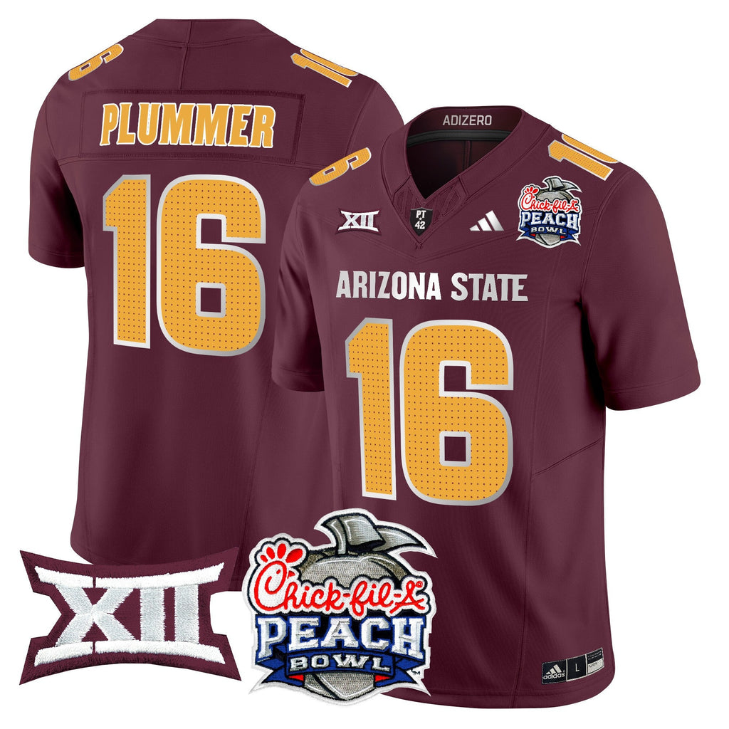 Men's Arizona State Sun Devils 2025 Peach Bowl Vapor Limited Jersey - All Stitched - image 84