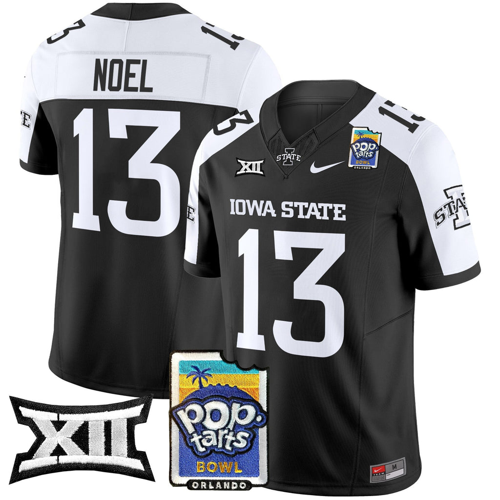Men's Iowa State Cyclones 2025 PopTarts Bowl Patch Vapor Limited Jersey - All Stitched - image 11