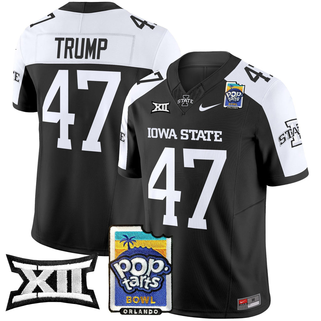 Men's Iowa State Cyclones 2025 PopTarts Bowl Patch Vapor Limited Jersey - All Stitched - image 15