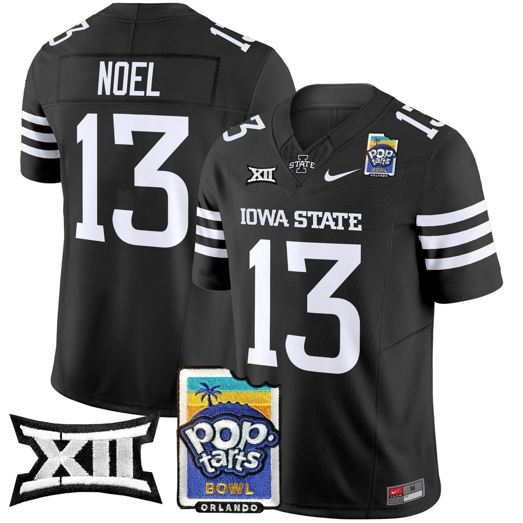 Men's Iowa State Cyclones 2025 PopTarts Bowl Patch Vapor Limited Jersey - All Stitched - image 27