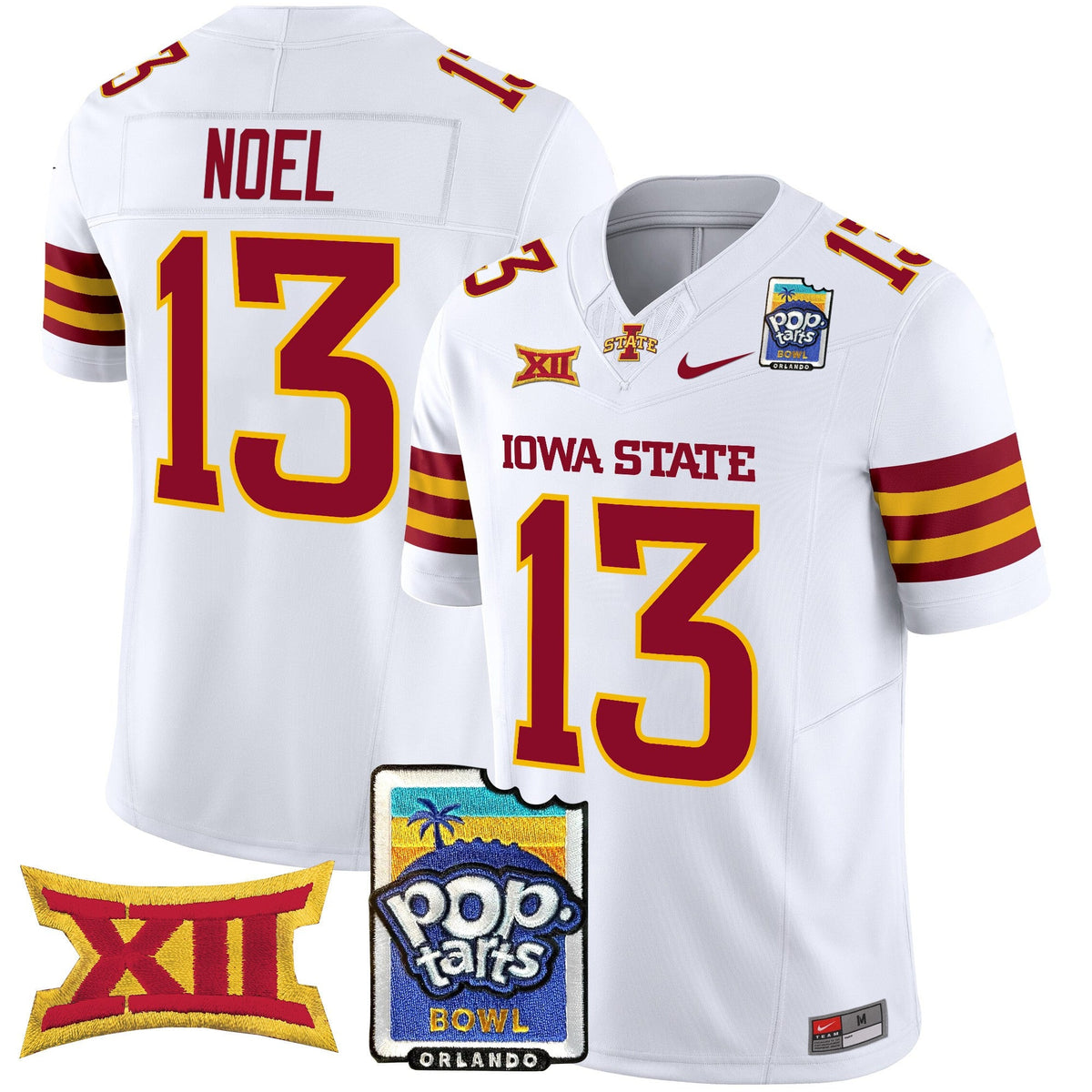 Men's Iowa State Cyclones 2025 PopTarts Bowl Patch Vapor Limited Jersey - All Stitched - image 35