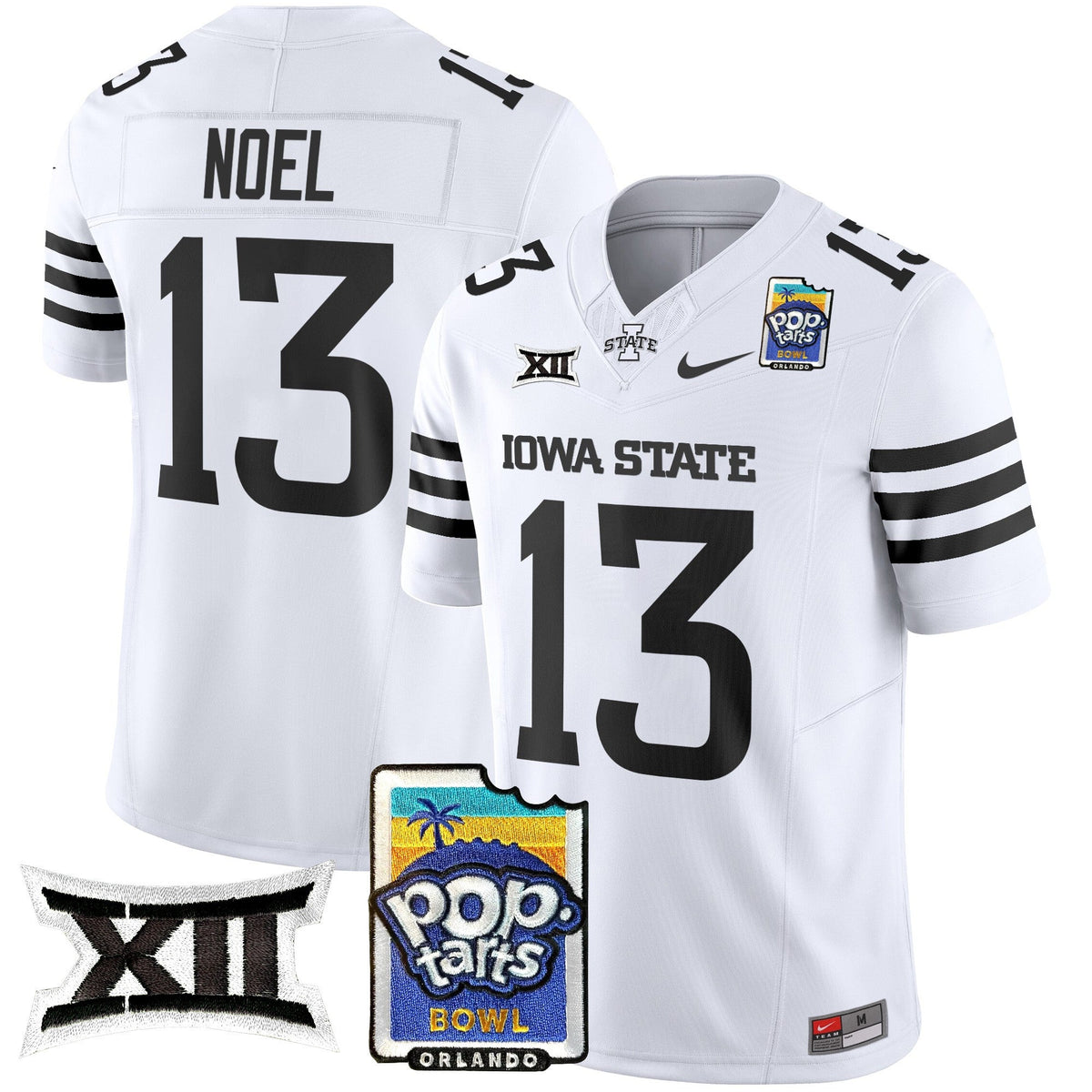Men's Iowa State Cyclones 2025 PopTarts Bowl Patch Vapor Limited Jersey - All Stitched - image 43