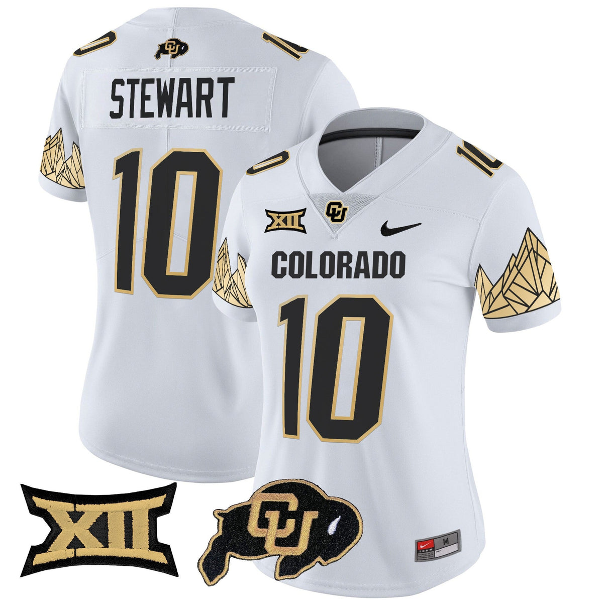 Women's Colorado Buffaloes Vapor Limited Jersey V4 - Big 12 XII Patch - All Stitched - image 14