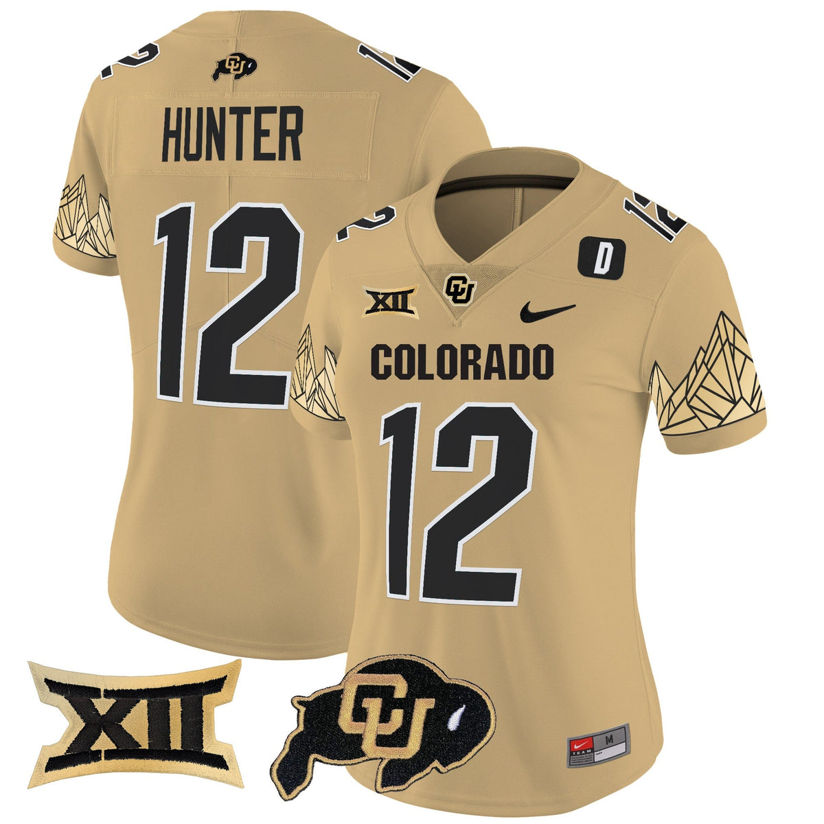 Women's Colorado Buffaloes Vapor Limited Jersey V4 - Big 12 XII Patch - All Stitched - image 26