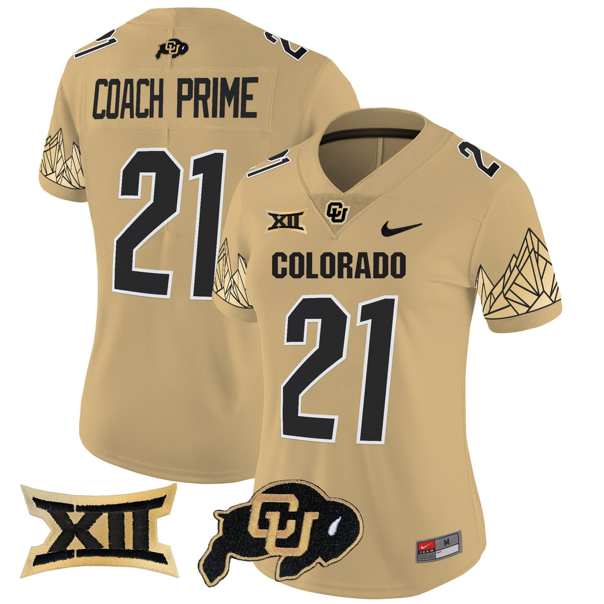 Women's Colorado Buffaloes Vapor Limited Jersey V4 - Big 12 XII Patch - All Stitched - image 31