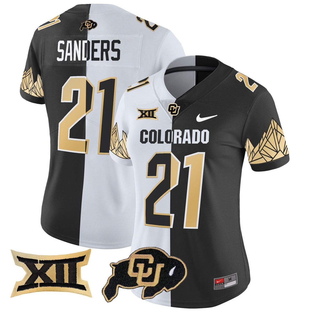 Women's Colorado Buffaloes Vapor Limited Jersey V4 - Big 12 XII Patch - All Stitched - image 35