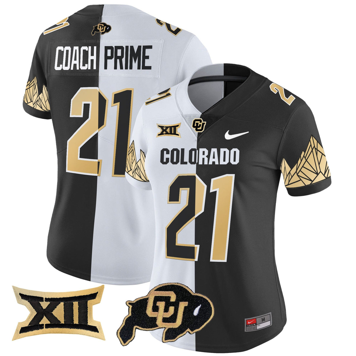 Women's Colorado Buffaloes Vapor Limited Jersey V4 - Big 12 XII Patch - All Stitched - image 39