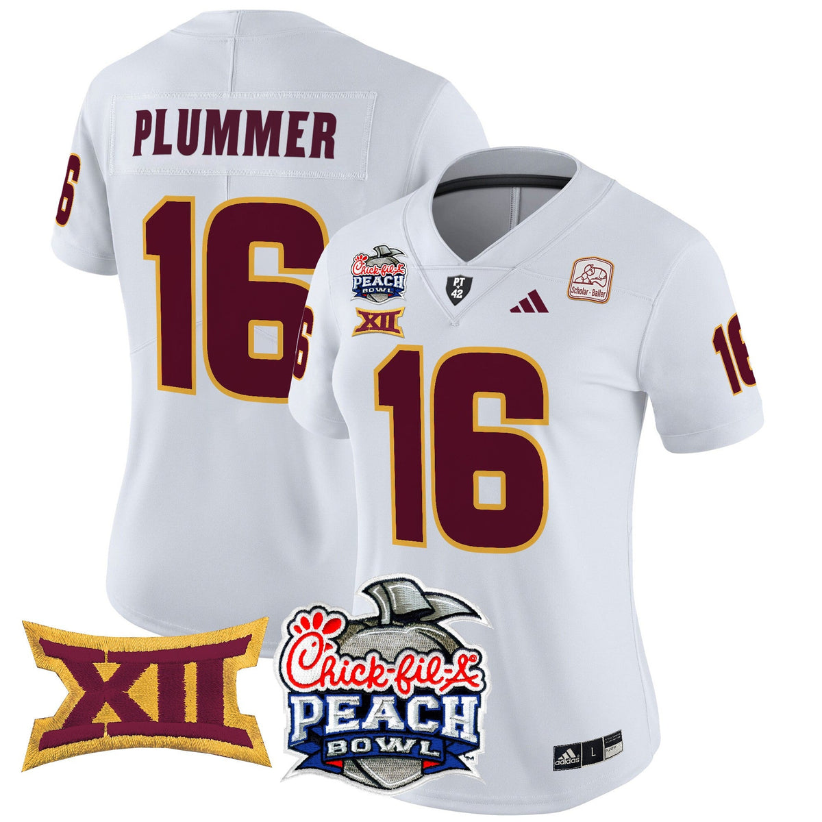 Women's Arizona State Sun Devils 2025 Peach Bowl Vapor Limited Jersey - All Stitched - image 28