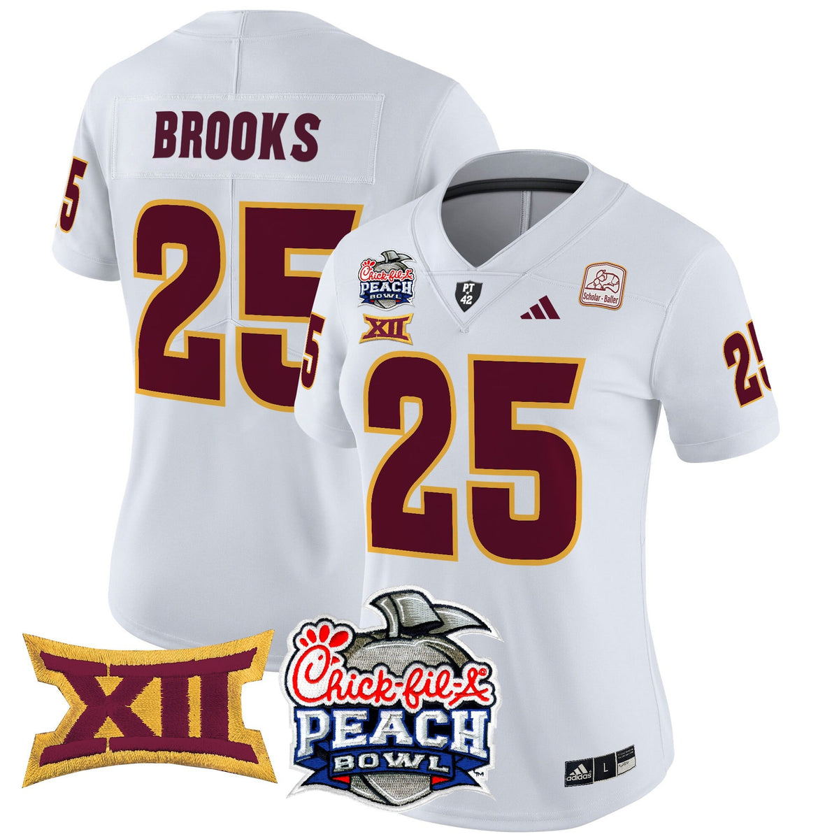 Women's Arizona State Sun Devils 2025 Peach Bowl Vapor Limited Jersey - All Stitched - image 29