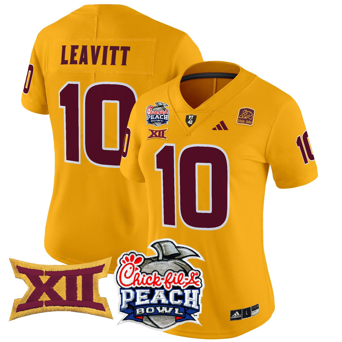Women's Arizona State Sun Devils 2025 Peach Bowl Vapor Limited Jersey - All Stitched - image 33