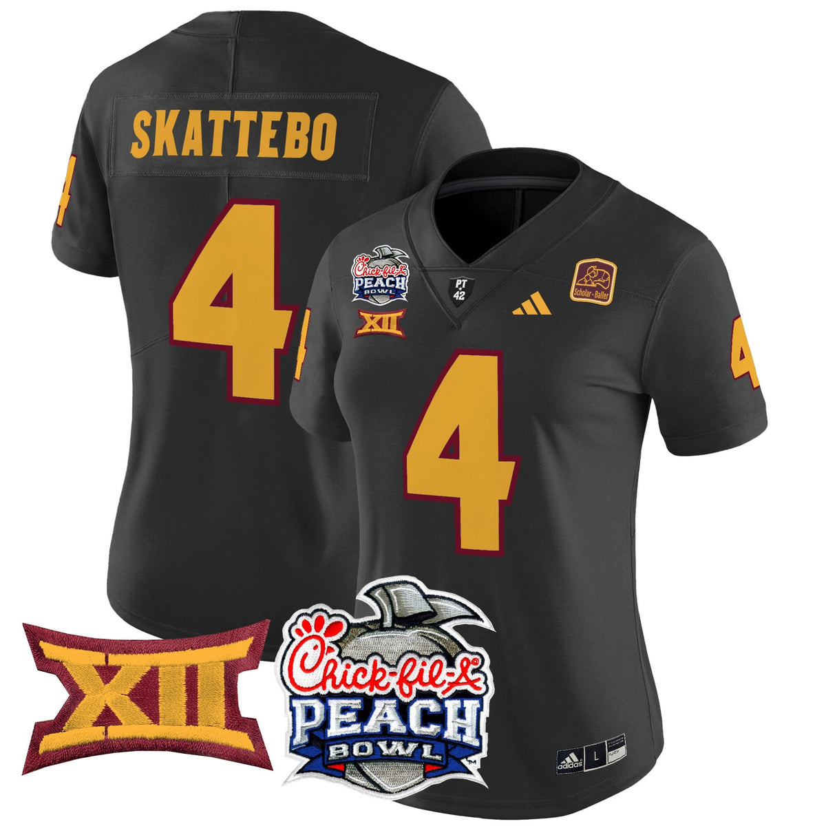 Women's Arizona State Sun Devils 2025 Peach Bowl Vapor Limited Jersey - All Stitched - image 42