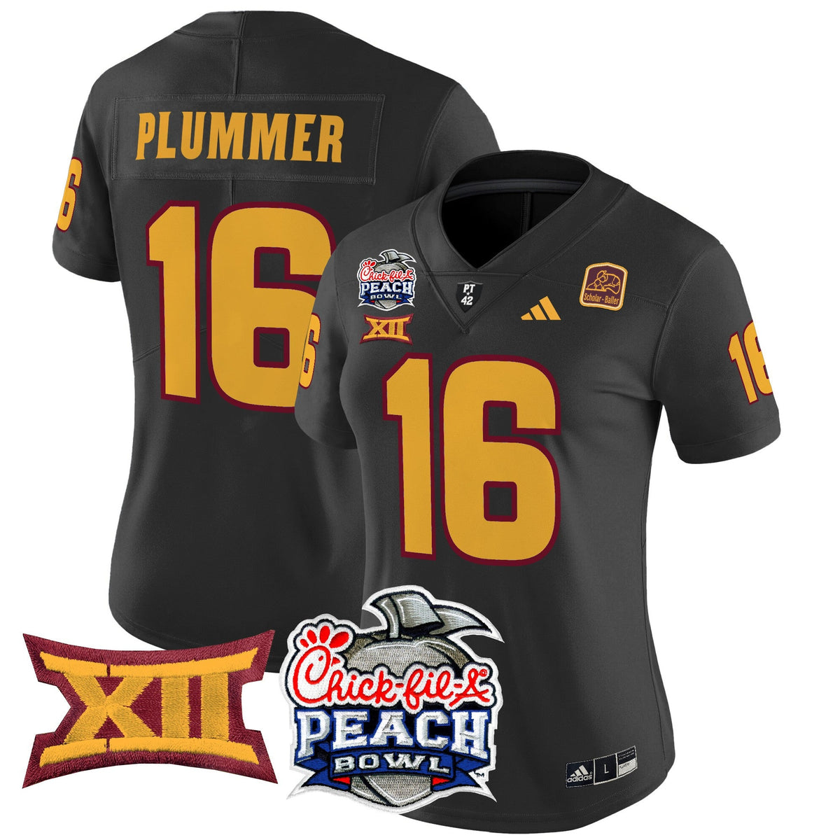 Women's Arizona State Sun Devils 2025 Peach Bowl Vapor Limited Jersey - All Stitched - image 44