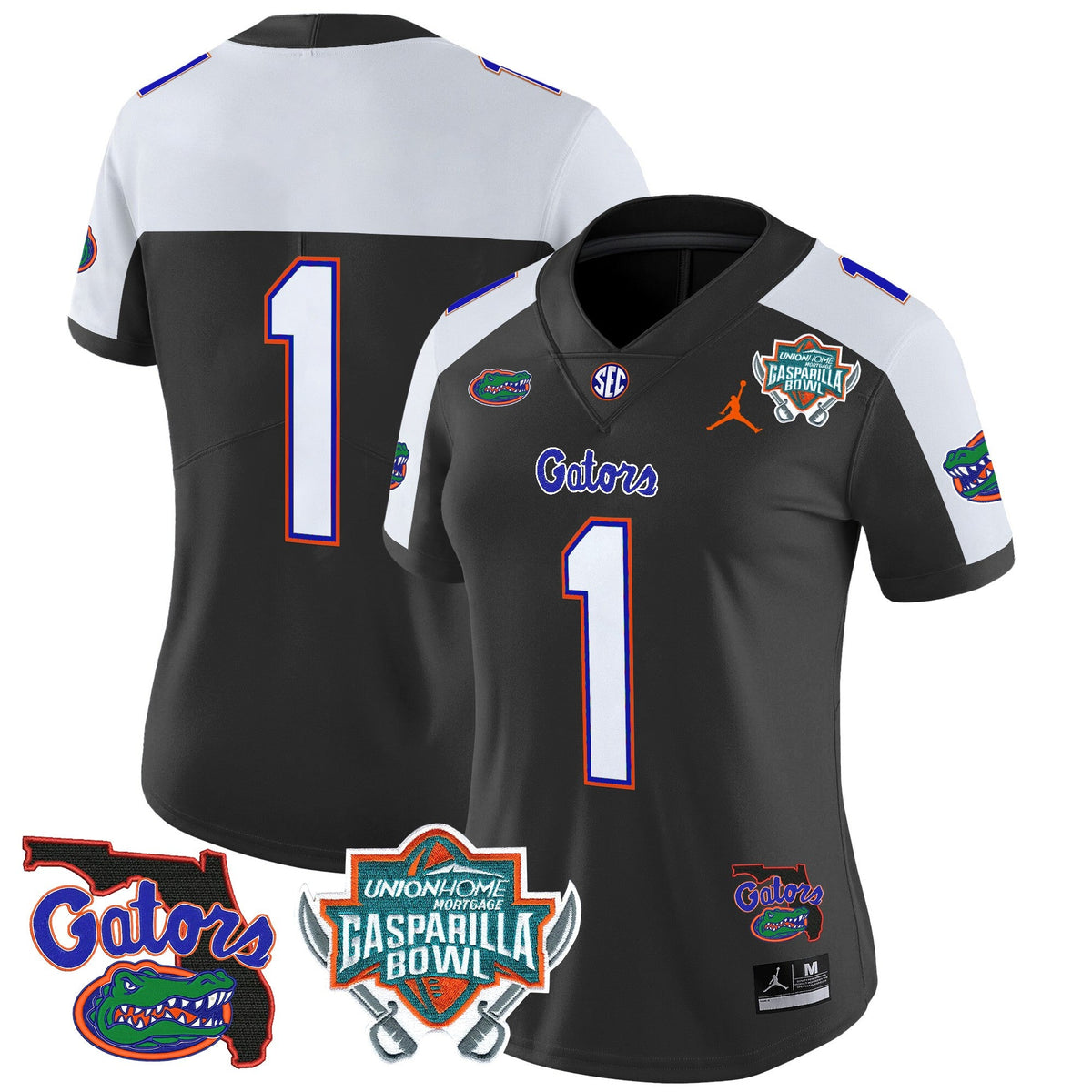 Women's Florida Gators 2025 Gasparilla Bowl Patch Vapor Limited Jersey - All Stitched - image 8