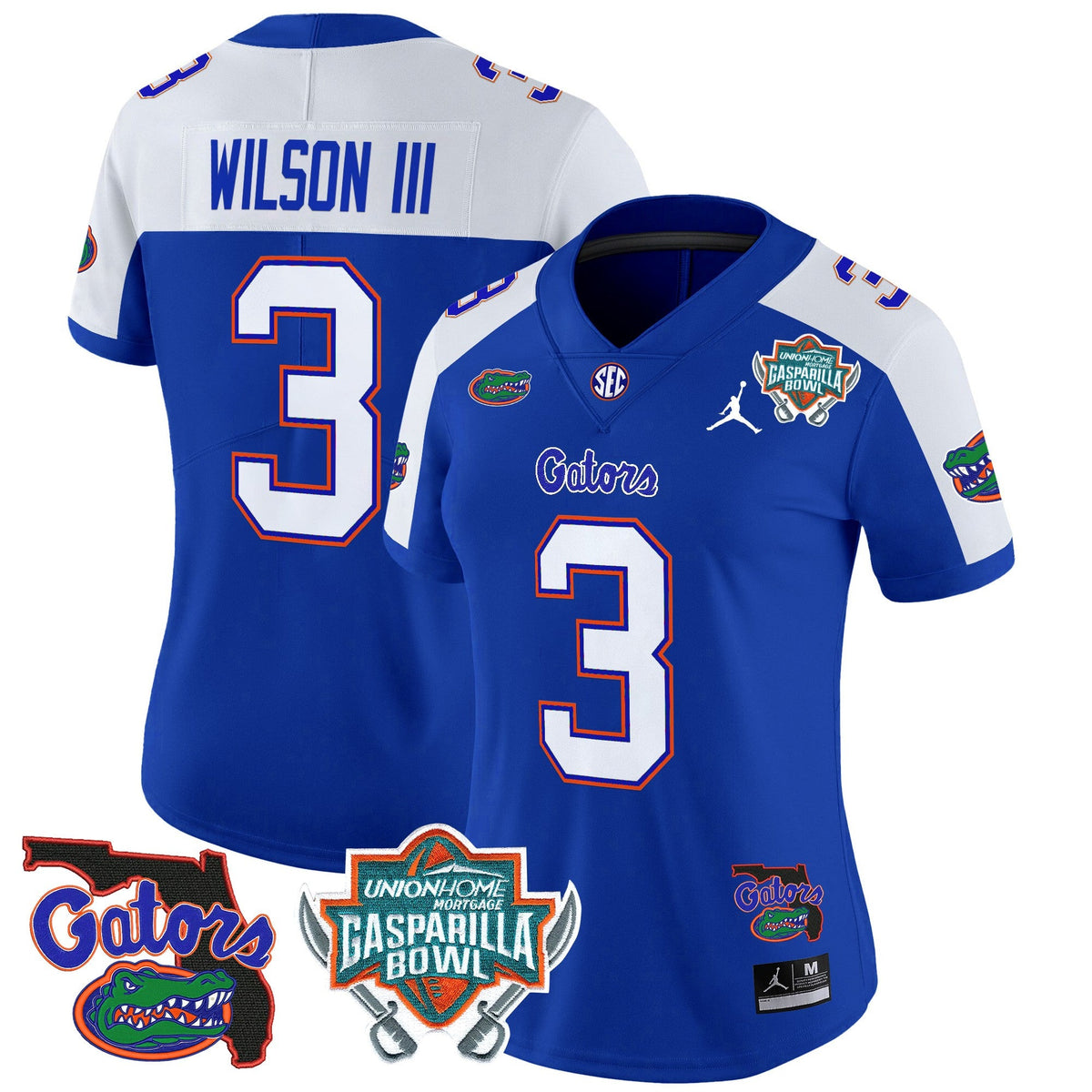 Women's Florida Gators 2025 Gasparilla Bowl Patch Vapor Limited Jersey - All Stitched - image 11