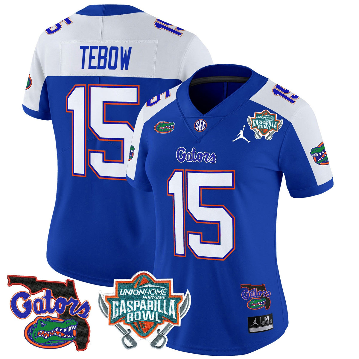 Women's Florida Gators 2025 Gasparilla Bowl Patch Vapor Limited Jersey - All Stitched - image 13