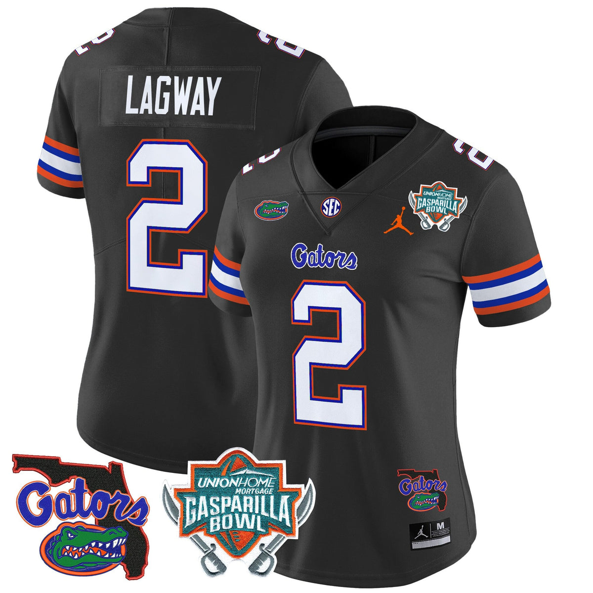 Women's Florida Gators 2025 Gasparilla Bowl Patch Vapor Limited Jersey - All Stitched - image 17