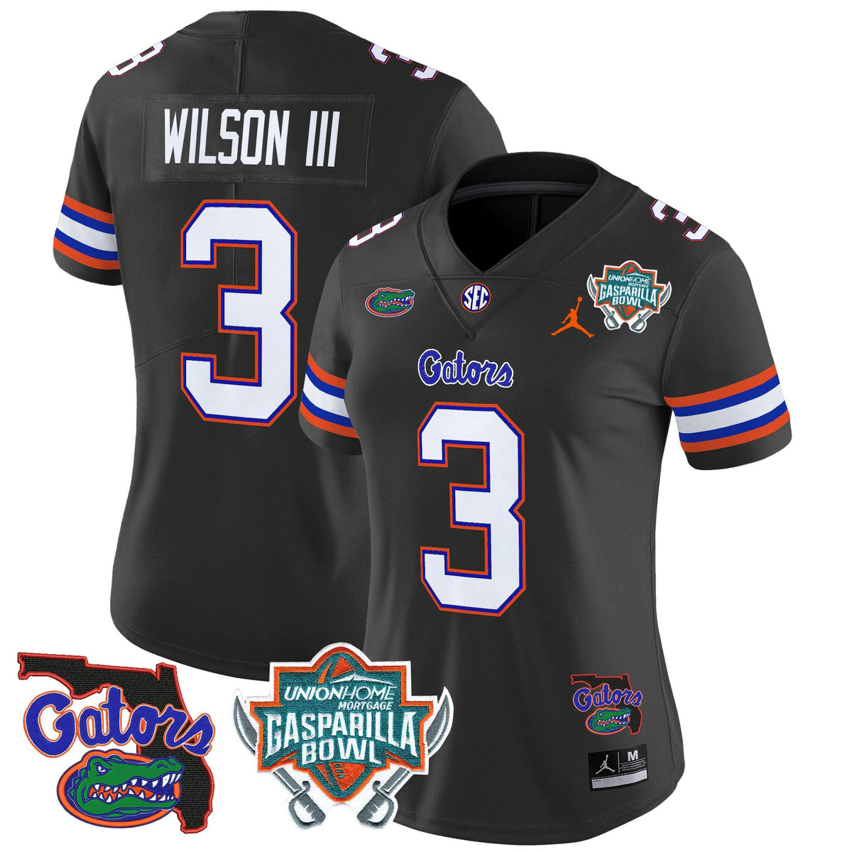 Women's Florida Gators 2025 Gasparilla Bowl Patch Vapor Limited Jersey - All Stitched - image 19