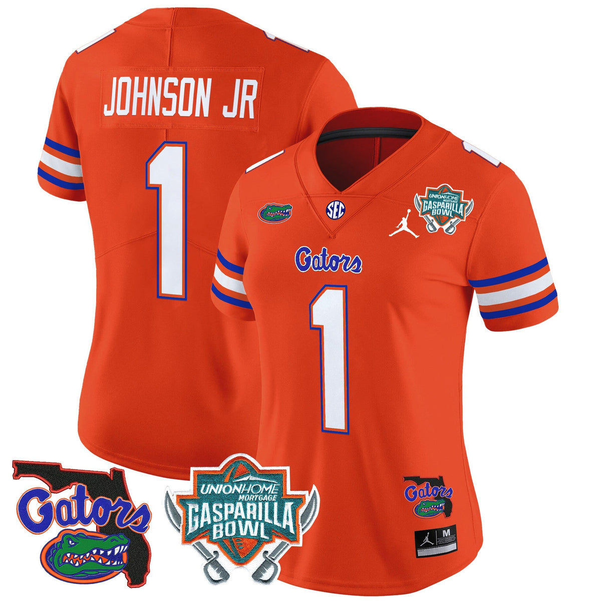 Women's Florida Gators 2025 Gasparilla Bowl Patch Vapor Limited Jersey - All Stitched - image 26