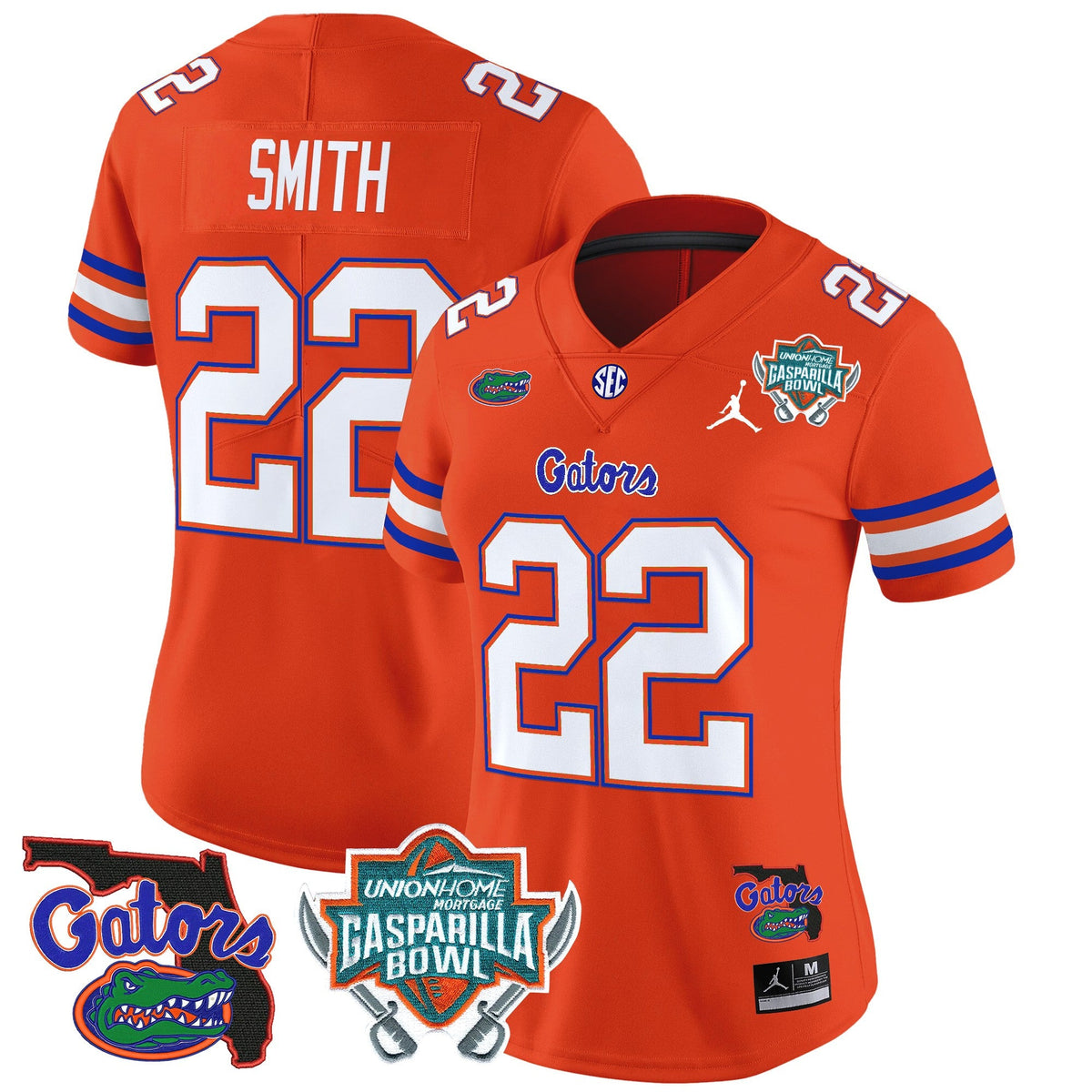 Women's Florida Gators 2025 Gasparilla Bowl Patch Vapor Limited Jersey - All Stitched - image 30