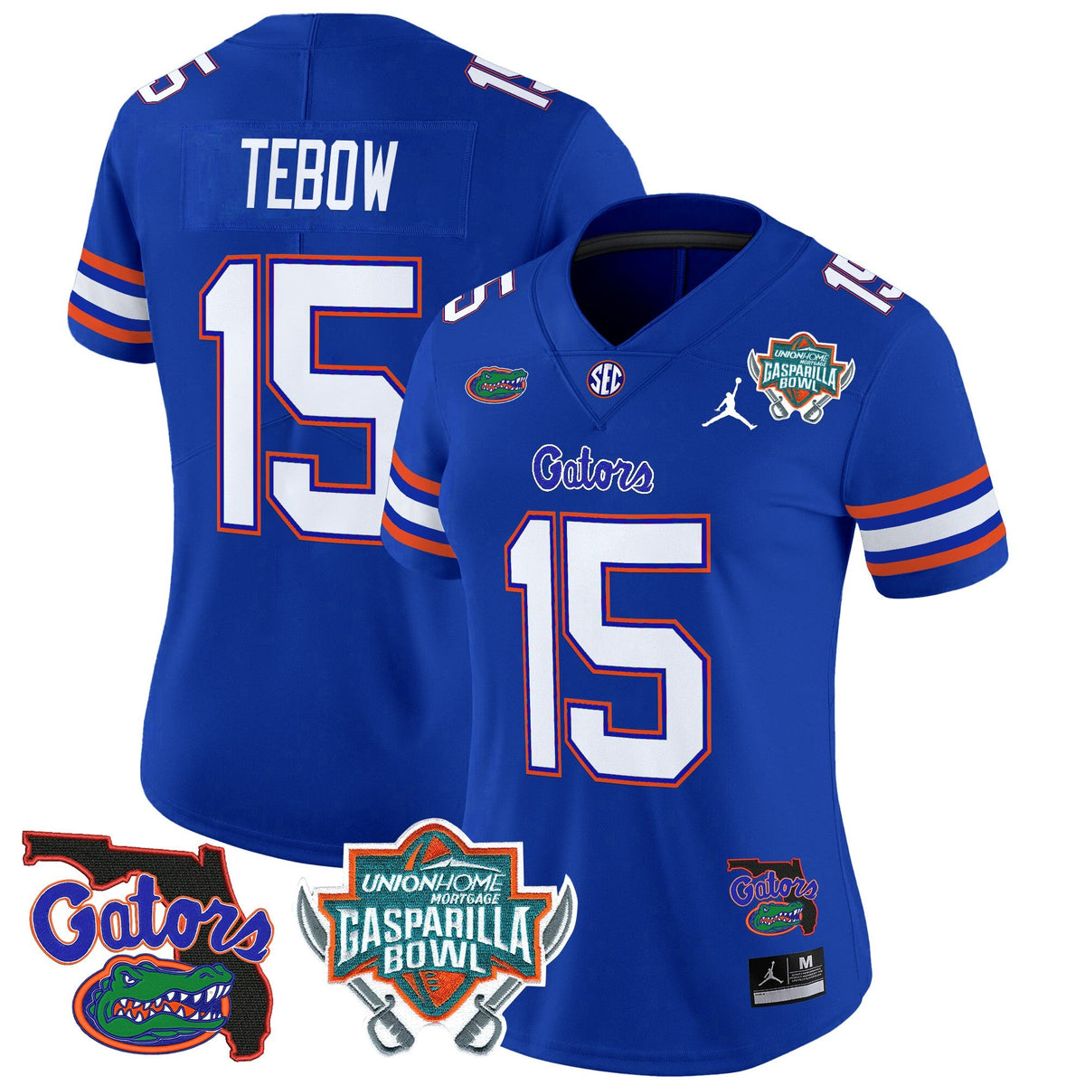 Women's Florida Gators 2025 Gasparilla Bowl Patch Vapor Limited Jersey - All Stitched - image 37