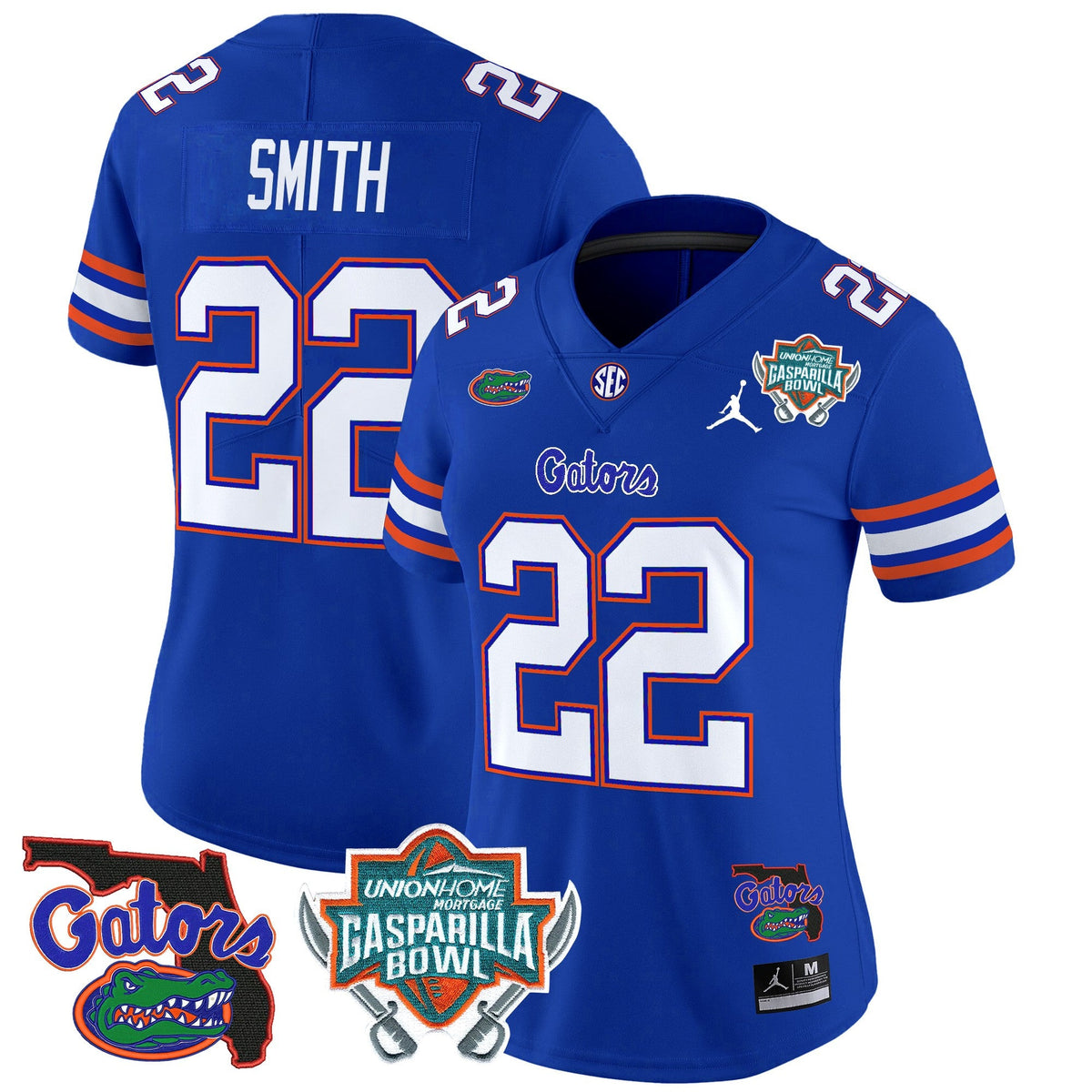 Women's Florida Gators 2025 Gasparilla Bowl Patch Vapor Limited Jersey - All Stitched - image 38