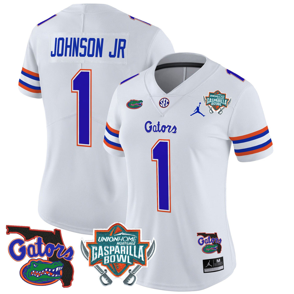 Women's Florida Gators 2025 Gasparilla Bowl Patch Vapor Limited Jersey - All Stitched - image 42